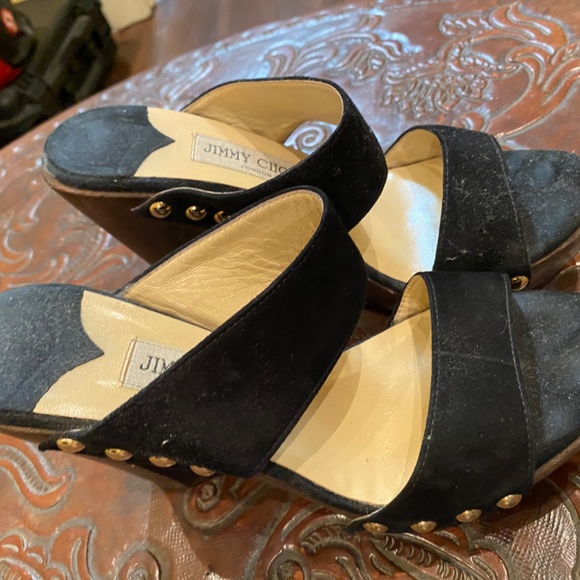 Jimmy choo size 8 high mules - Picture 6 of 6